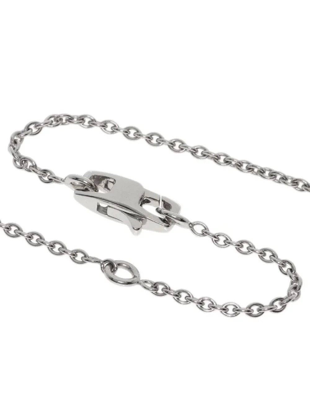 Louis Vuitton Pendentif Crackant Diamond Necklace 18k White Gold